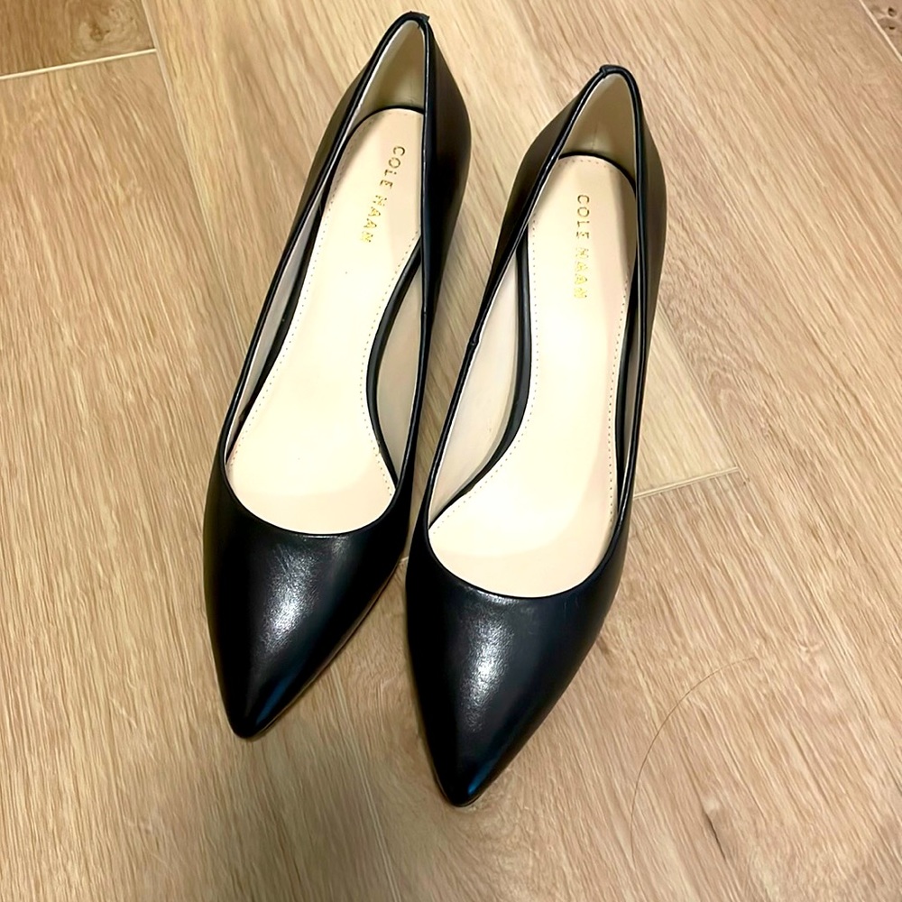 Black office heels